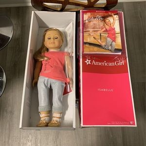 American Girl Doll Isabelle New in Original Box with Hair extensions.